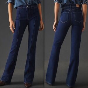 Paige Laurel Canyon Joan Welt-Pocket Flare Jeans 30 NWT